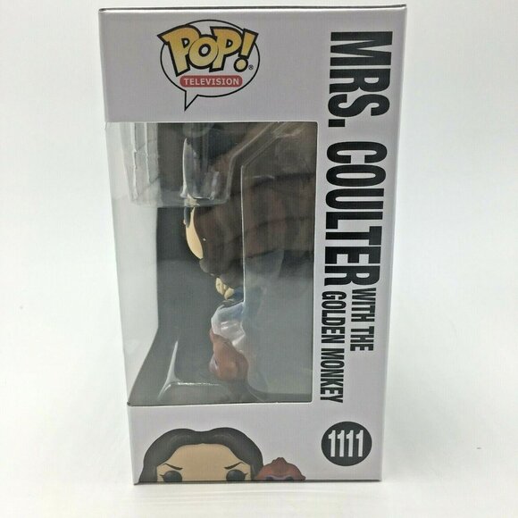 Funko Pop Television-His Dark Materials-Mrs. Coulter Golden Monkey (#1111,New) - Picture 4 of 8